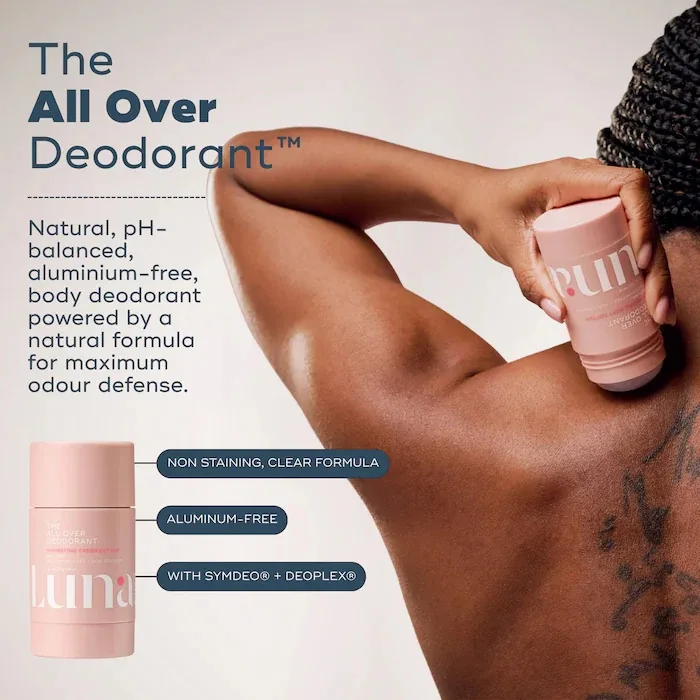 Luna Daily The Hydrating Everywhere Body Minis Kit – 3 step microbiome + pH-balancing body care routine