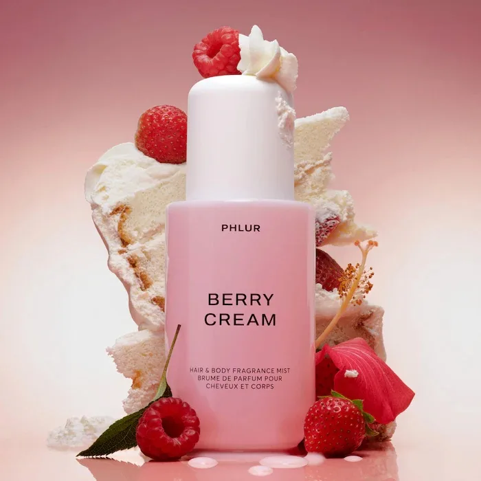 PHLUR Berry Cream Hair and Body Mist