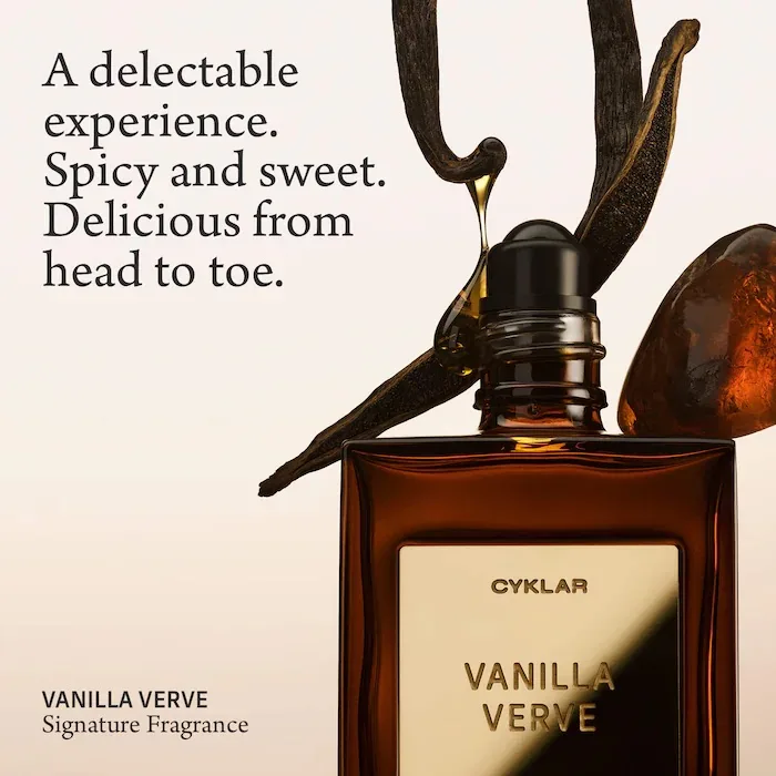 CYKLAR Vanilla Verve Roll-On Perfume Oil with Ambrette