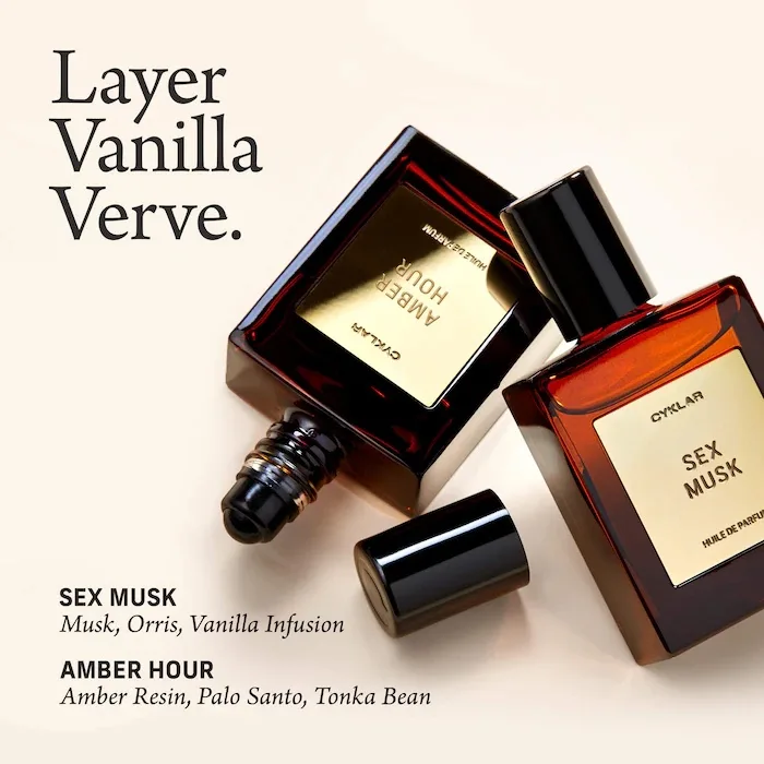 CYKLAR Vanilla Verve Roll-On Perfume Oil with Ambrette