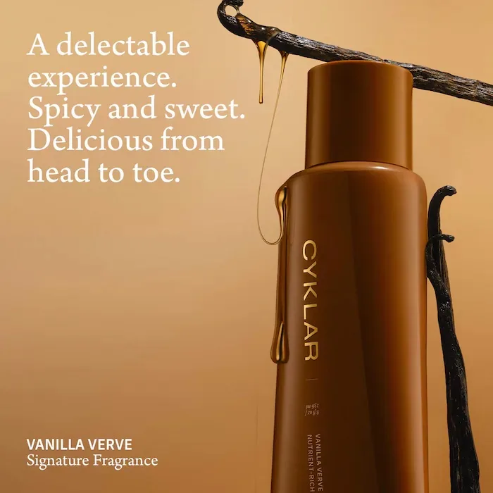 CYKLAR Vanilla Verve Nutrient-Rich Body Cream with Niacinamide