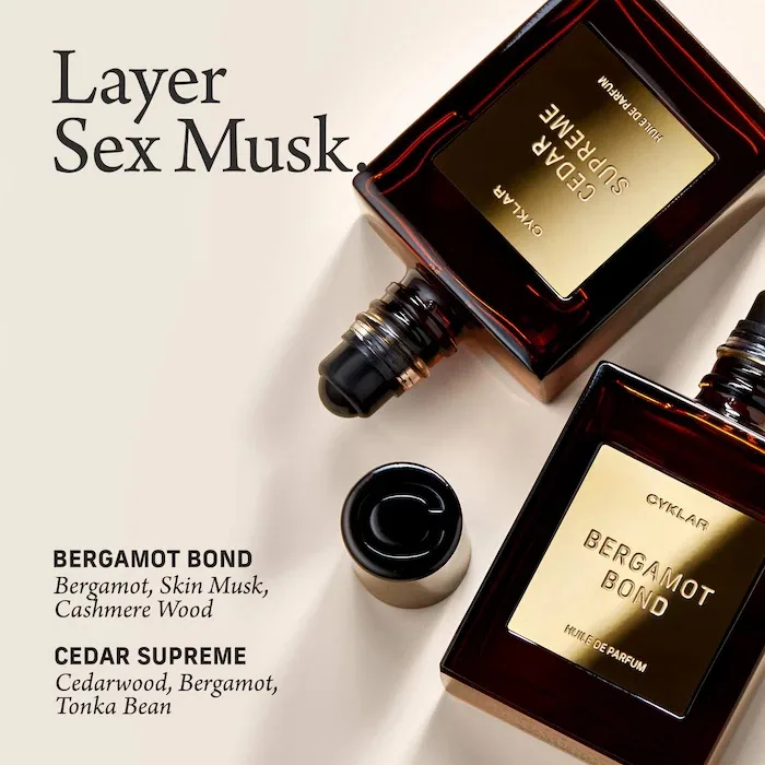CYKLAR Sex Musk Roll-On Perfume Oil with Vanilla and Orris