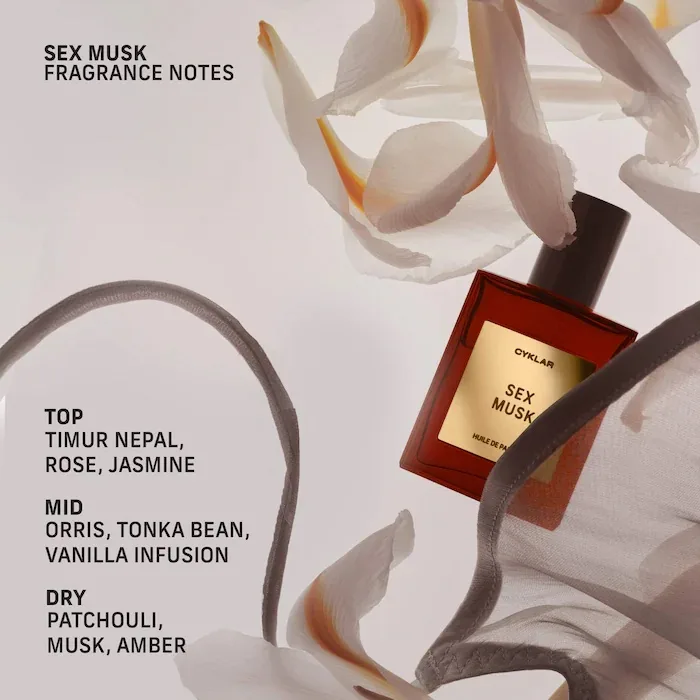 CYKLAR Sex Musk Roll-On Perfume Oil with Vanilla and Orris