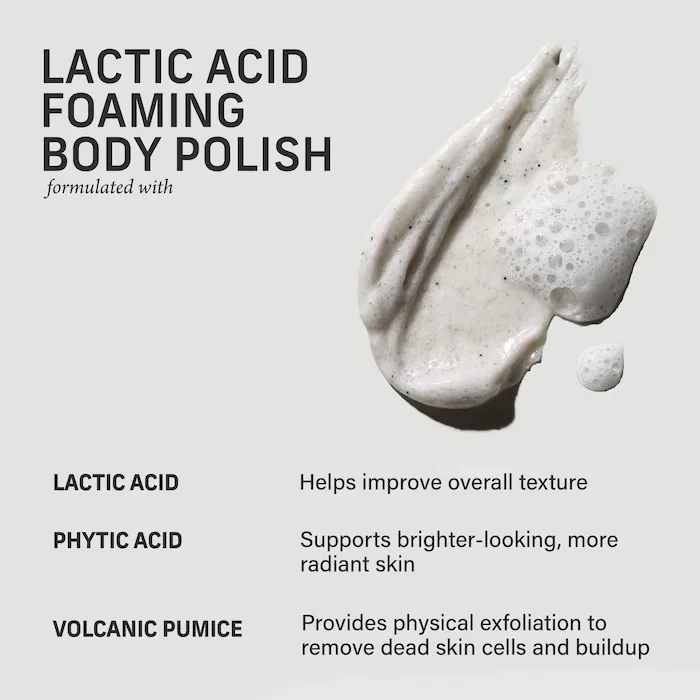 CYKLAR Lactic Acid Foaming Body Polish and Wash