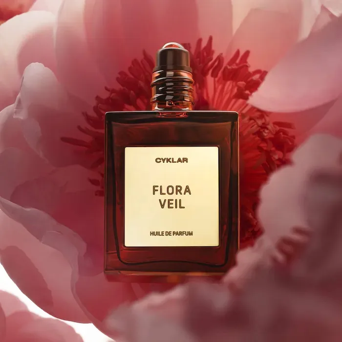 CYKLAR Flora Veil Roll-On Perfume Oil with Skin Musk and Peony