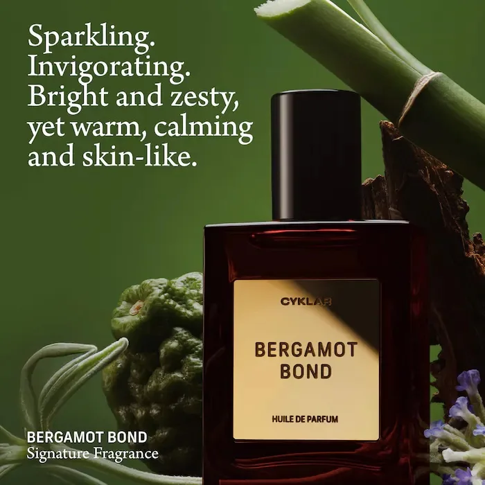 CYKLAR Bergamot Bond Roll-On Perfume Oil with Musk