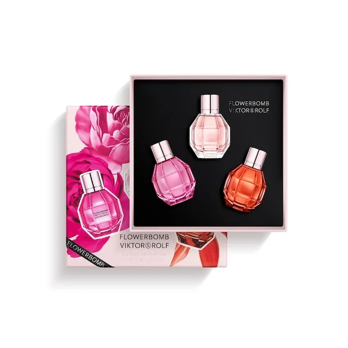 Viktor&Rolf Mini Flowerbomb Perfume Trio Set