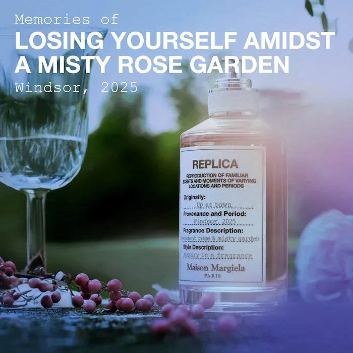 Maison Margiela Up at Dawn Eau de Toilette with Rose, Pink Pepper, and Musk
