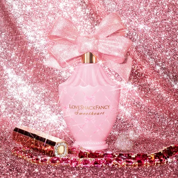LoveShackFancy Sweetheart Eau de Parfum with Raspberry and Peach