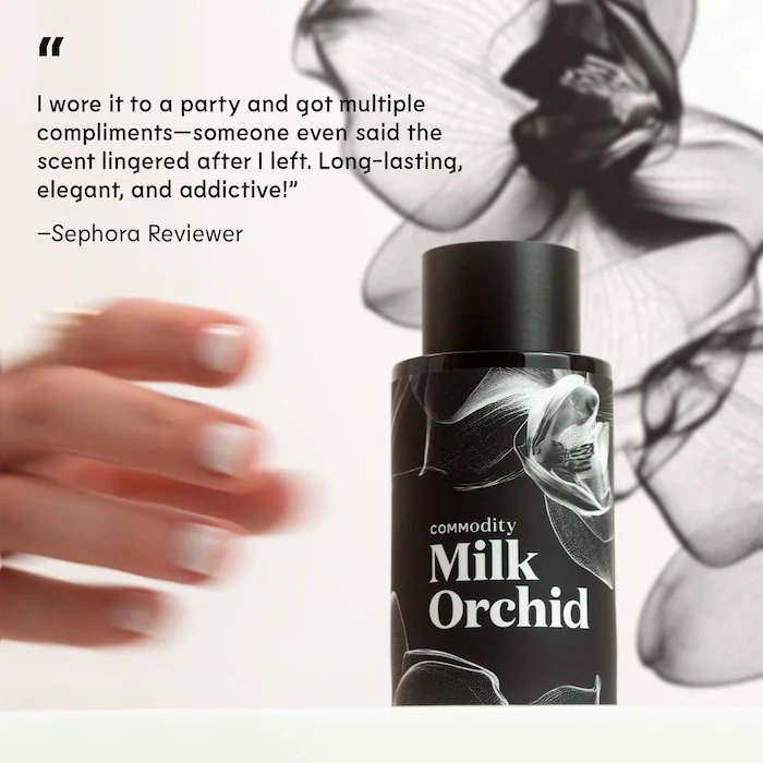 Commodity Milk Orchid Expressive Eau de Parfum by @Perfumerism