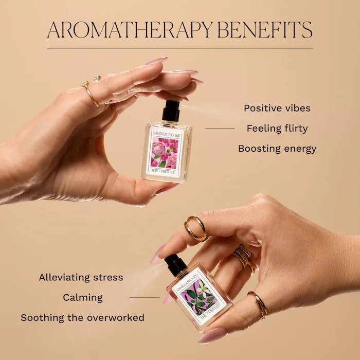 The 7 Virtues Mini Vanilla Perfume Duo Gift Set