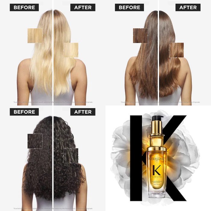 Kérastase Elixir Ultime Hair Oil Duo Hair Gift Set