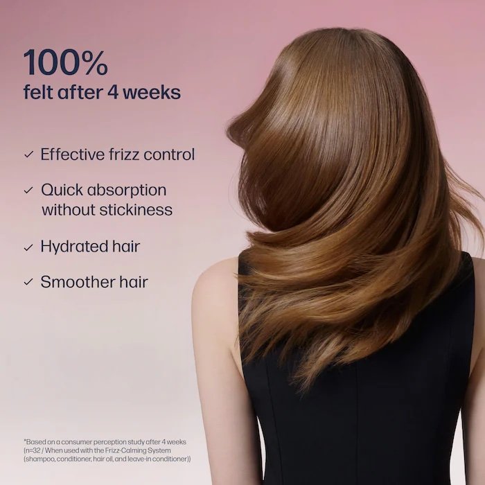 UNOVE Frizz-Calming Glass Hair Oil with Heat Protectant