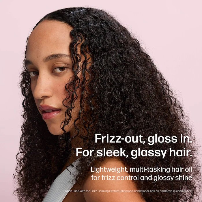 UNOVE Frizz-Calming Glass Hair Oil with Heat Protectant