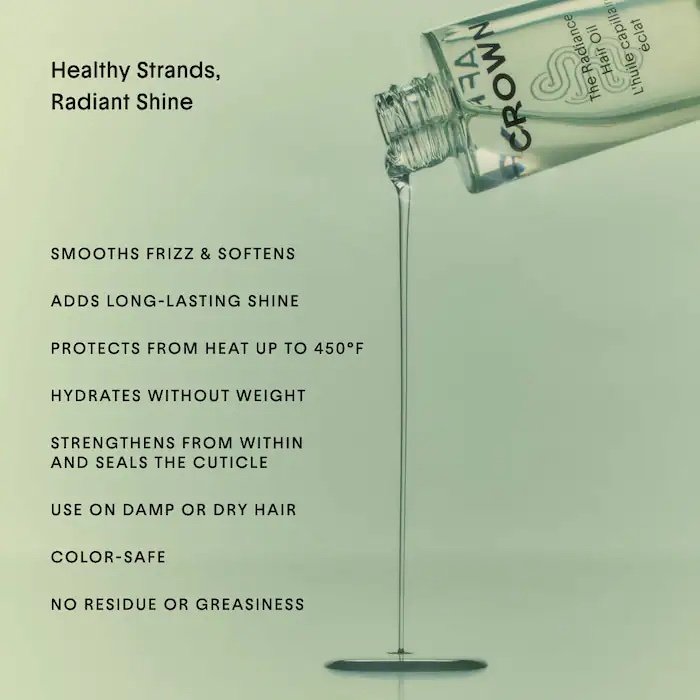 Crown Affair The Radiance Hair Oil for Frizz-Free Shine