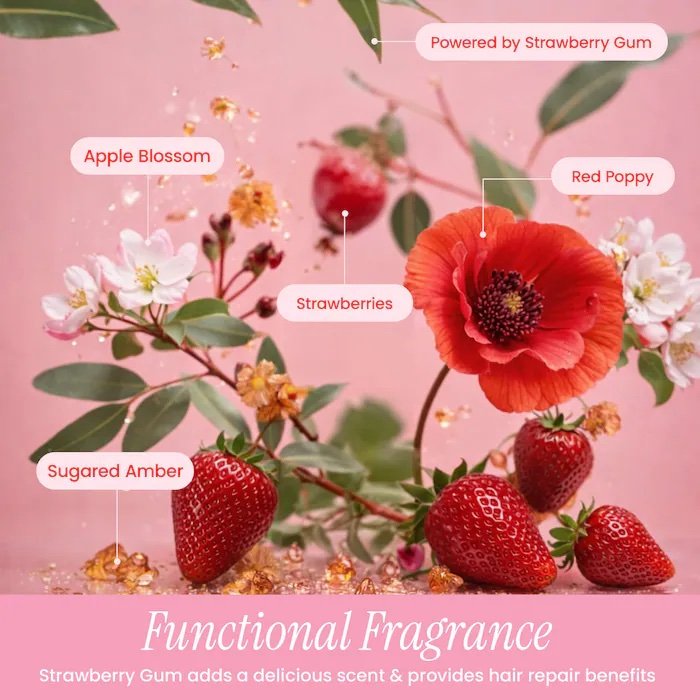 BondiBoost HG Strawberry Gum Miracle Hair Mask for Hydration & Shine