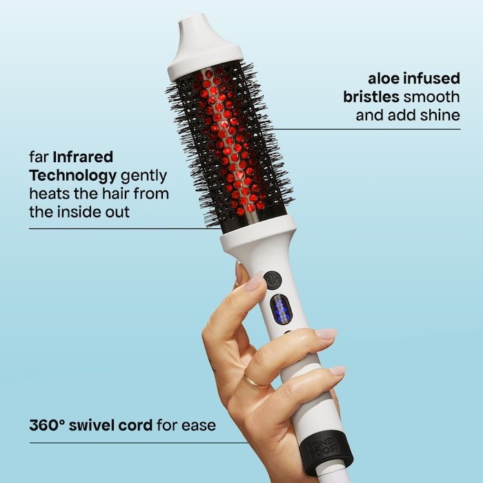BondiBoost Infrared Heated Thermal Hot Round Brush