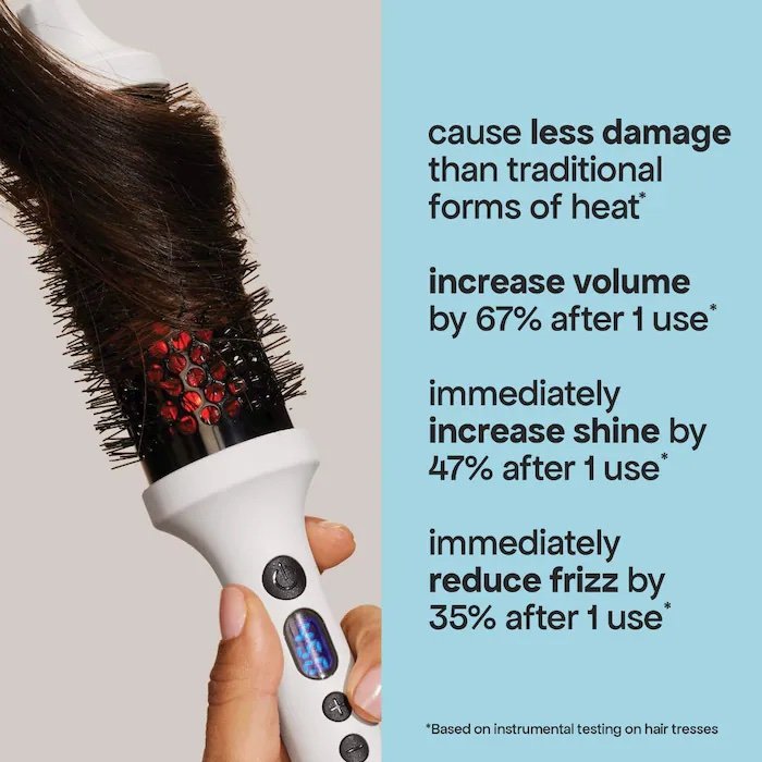 BondiBoost Infrared Heated Thermal Hot Round Brush