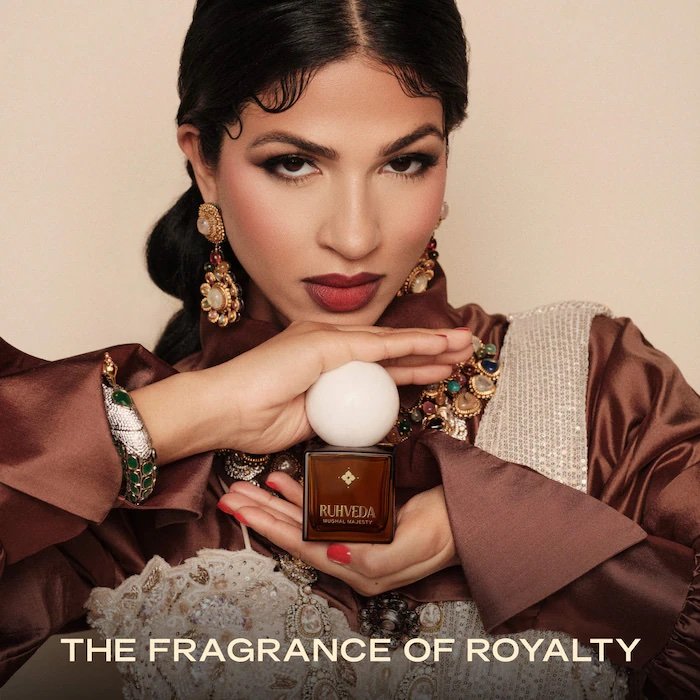 Ruhveda MUGHAL MAJESTY Eau de Parfum with Jasmine and Leather