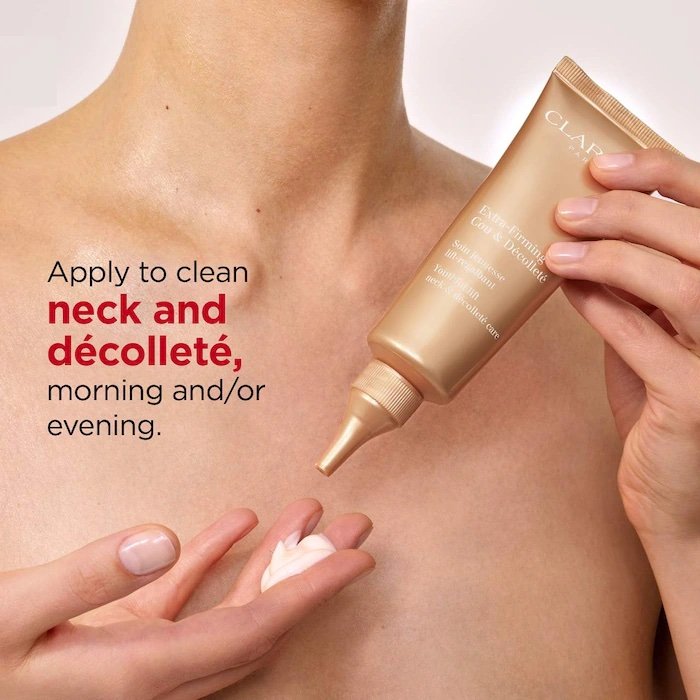 Clarins Extra-Firming + Smoothing Neck & Décolleté Moisturizer