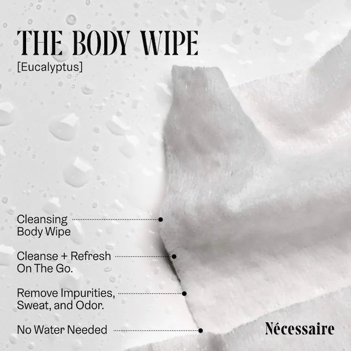 Nécessaire The Body Wipe Eucalyptus 20ct