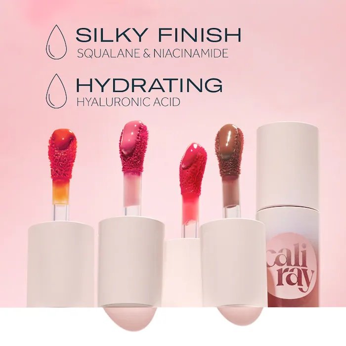 caliray Socal Superbloom Dewy Lip & Cheek Soft Stain Tint