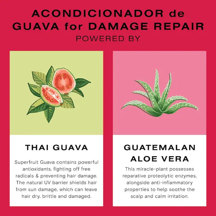Ceremonia Guava Conditioner for Damaged and Color Treated Hair