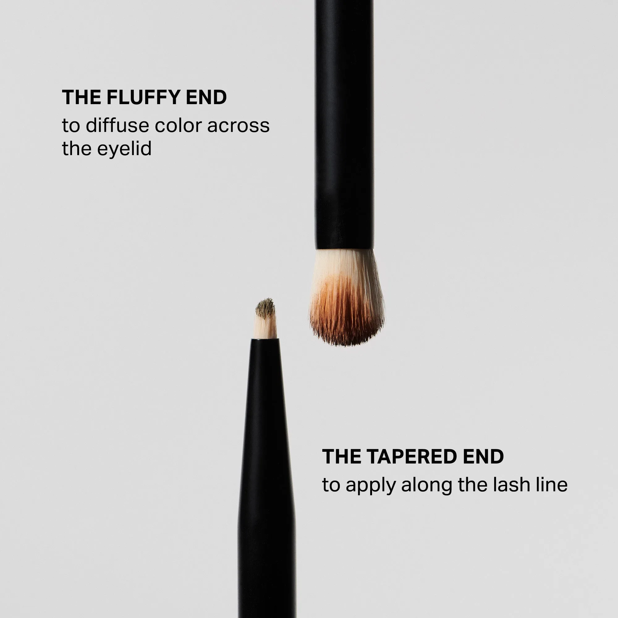 MERIT Brush No. 2 Double Sided Eyeshadow Brush