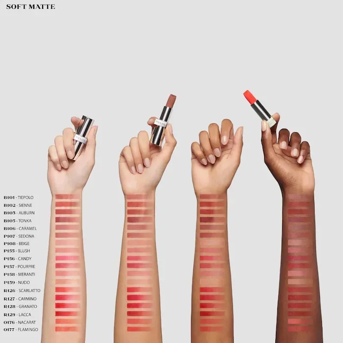 Prada Beauty Monochrome Soft Matte Lipstick