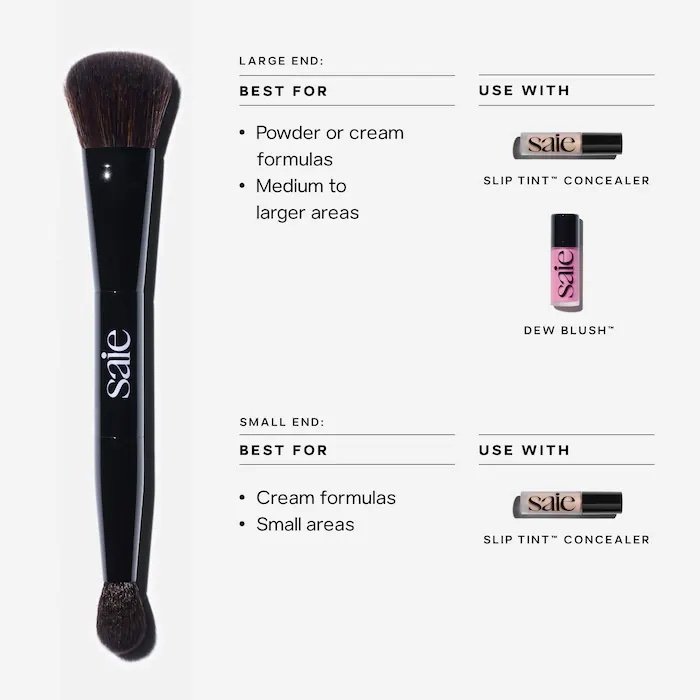 Saie The Double-Ended Sculpting Brush
