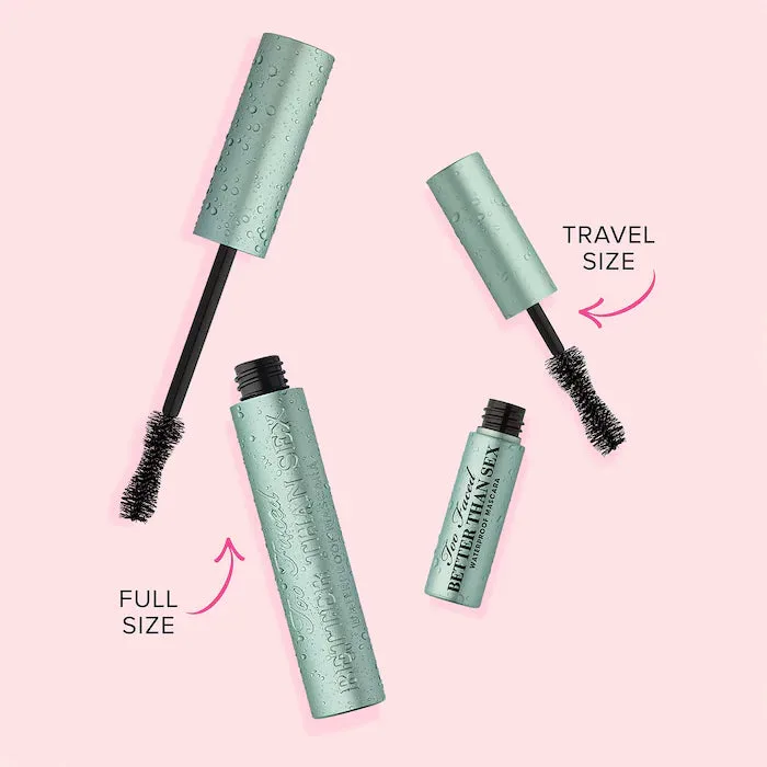 Too Faced Better Than Sex Volumizing & Lengthening Waterproof Mascara