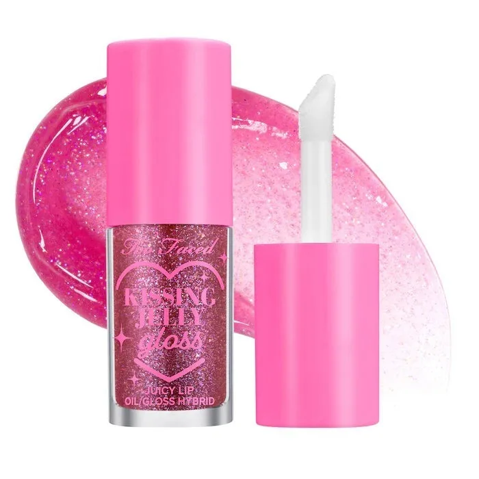 Too Faced Kissing Jelly Non-Sticky Lip Oil Gloss