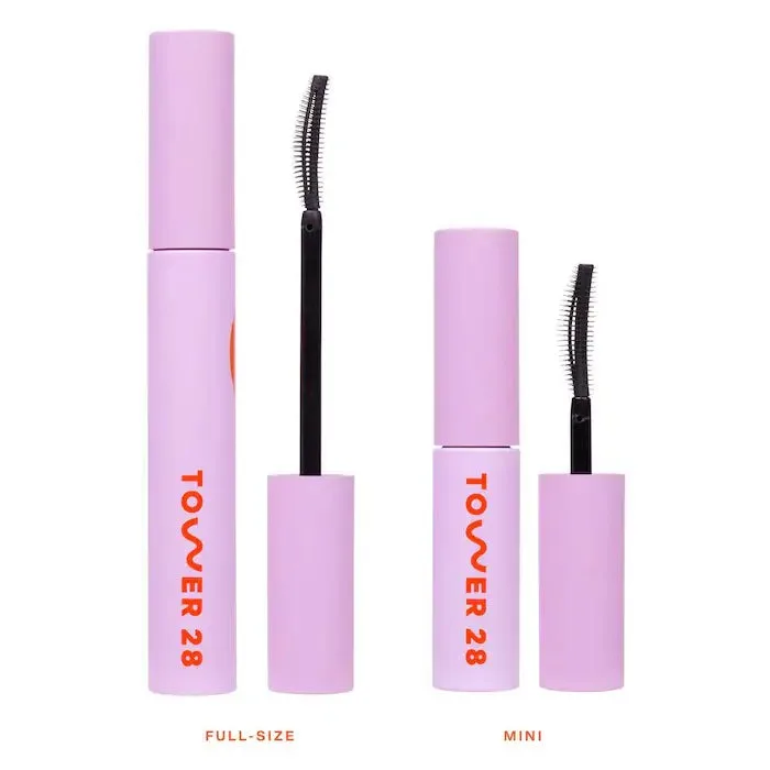Tower 28 Beauty Mini MakeWaves Lengthening + Volumizing Mascara