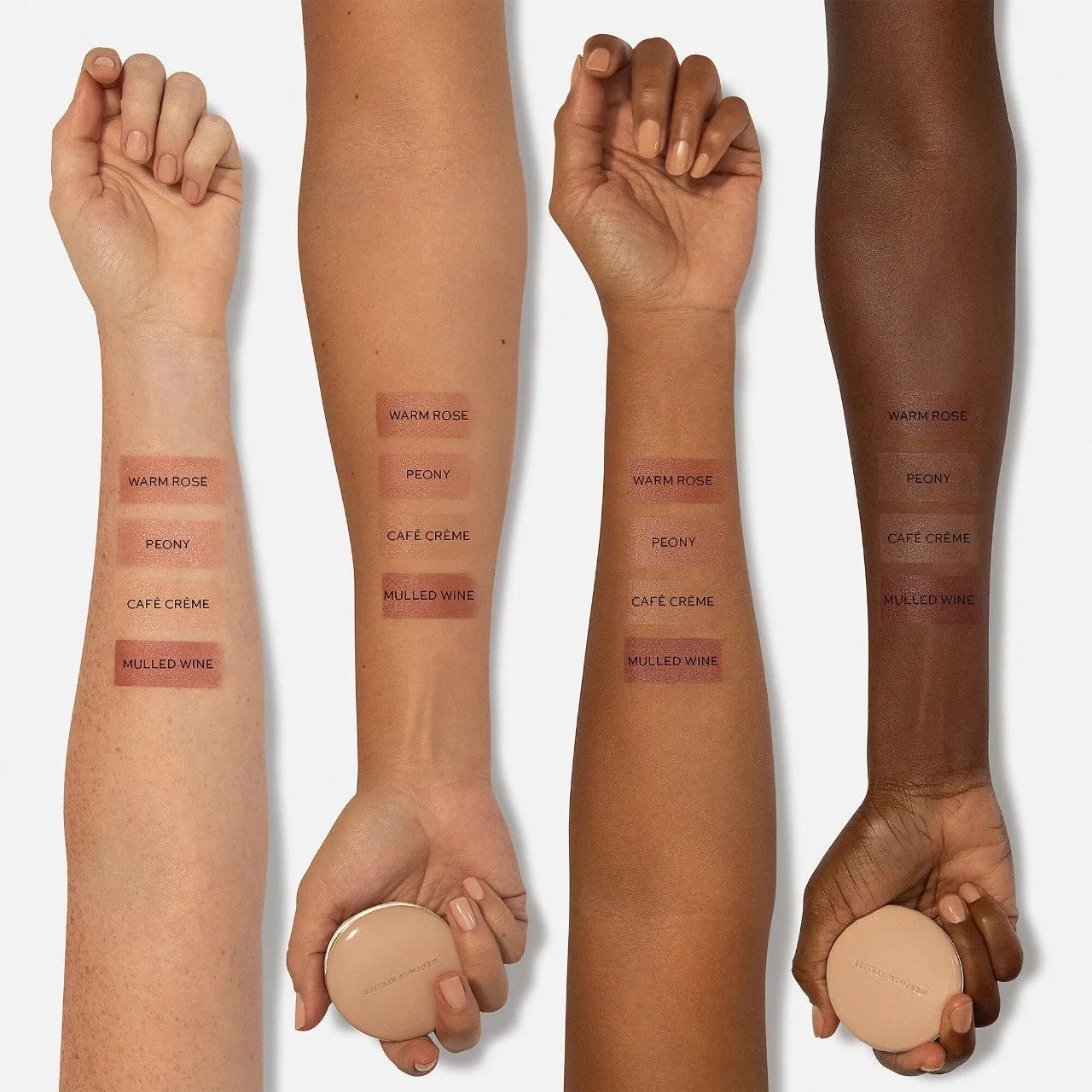 Westman Atelier Lip Suede Lipstick Palette