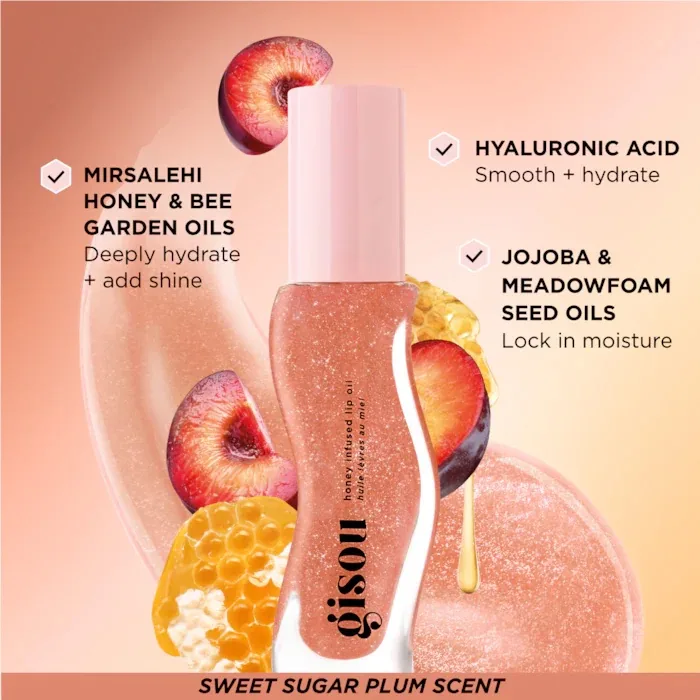 Gisou Honey Infused Hydrating Lip Oil