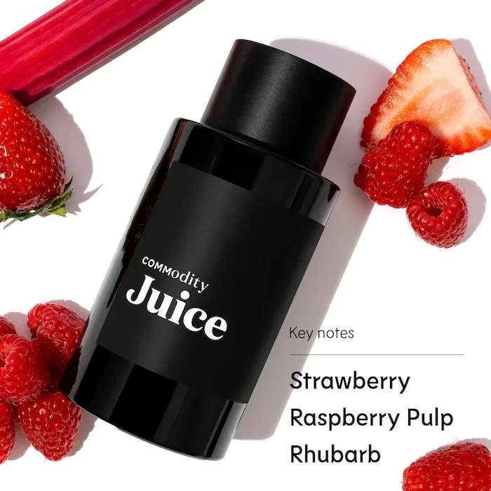 Commodity Juice Expressive Eau de Parfum with Raspberry Pulp & Rhubarb