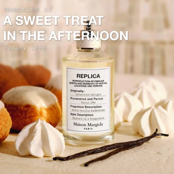 Maison Margiela ‘REPLICA’ Afternoon Delight Eau de Toilette with Vanilla & Sandalwood
