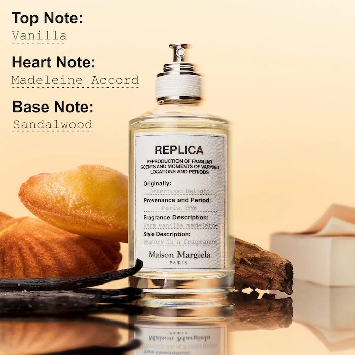 Maison Margiela ‘REPLICA’ Afternoon Delight Eau de Toilette with Vanilla & Sandalwood