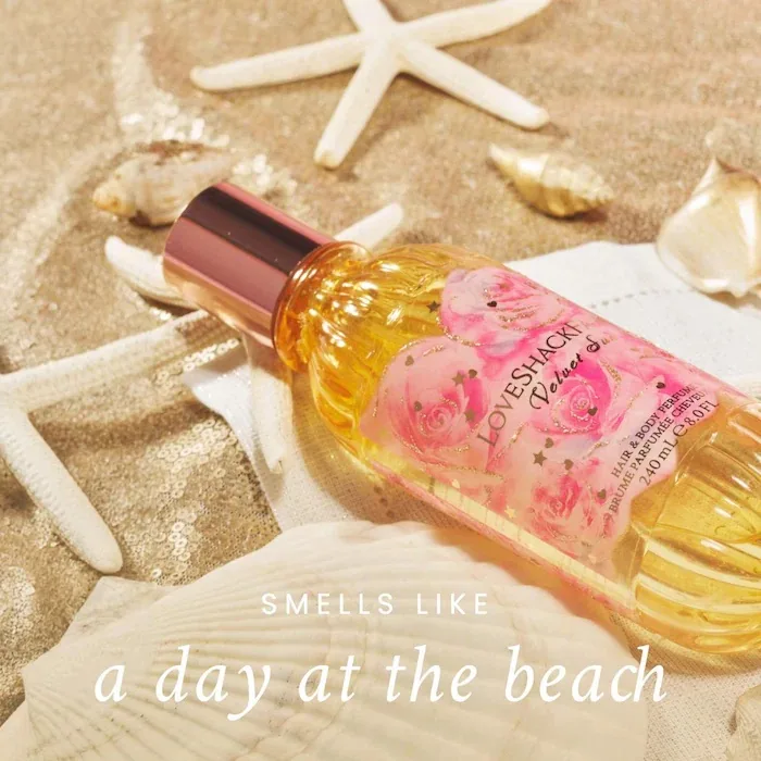 LoveShackFancy Velvet Sun Hair & Body Perfume Mist with Coconut Water