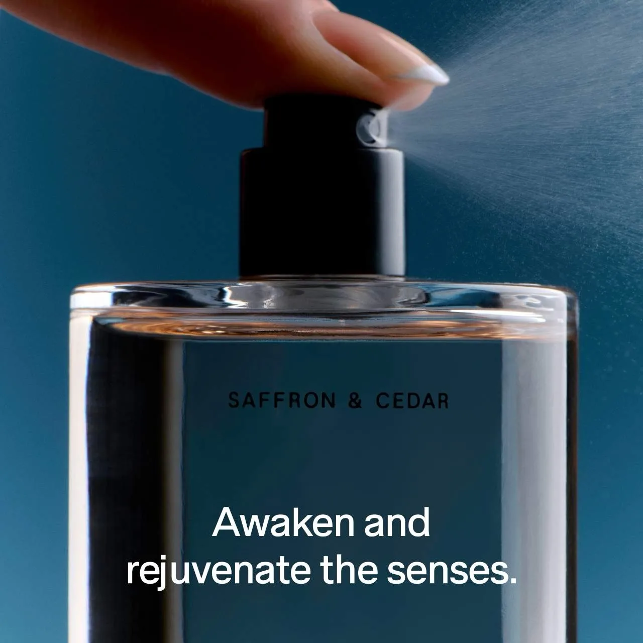 Salt & Stone Saffron & Cedar Body and Hair Fragrance Mist