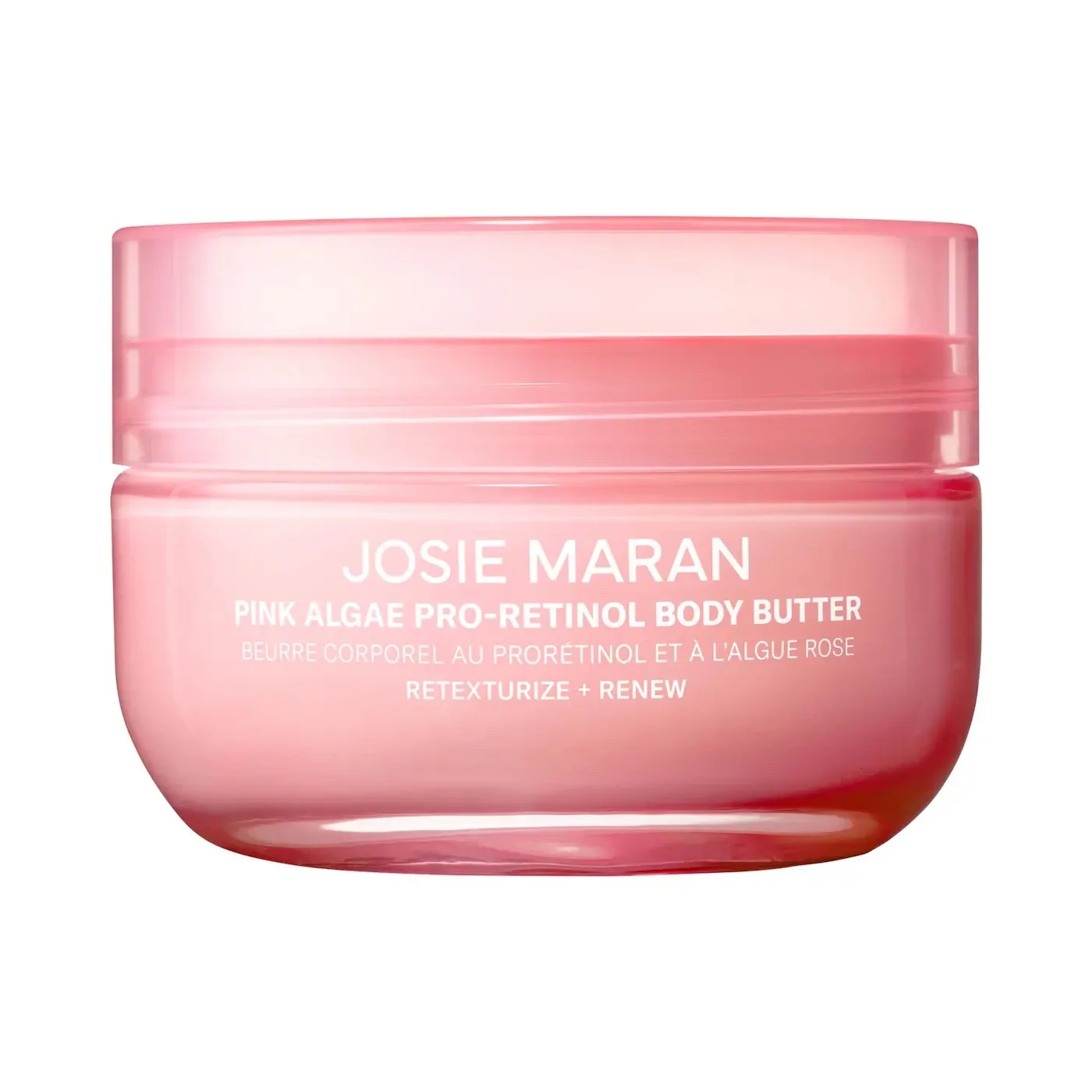 Josie Maran Pink Algae Pro-Retinol Body Butter for Anti-Aging and KP