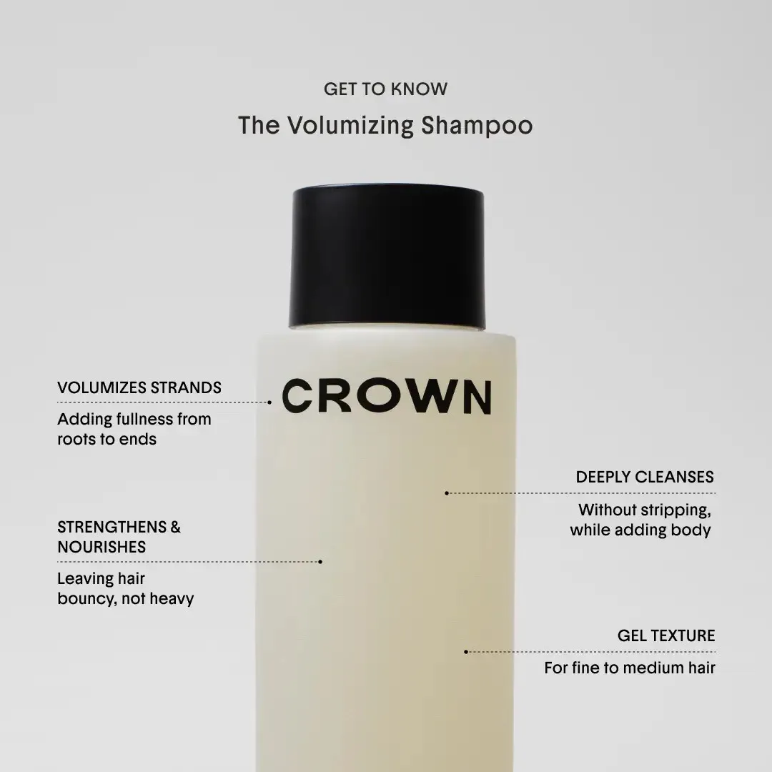 Crown Affair The Volumizing Shampoo for Oily, Flat Hair