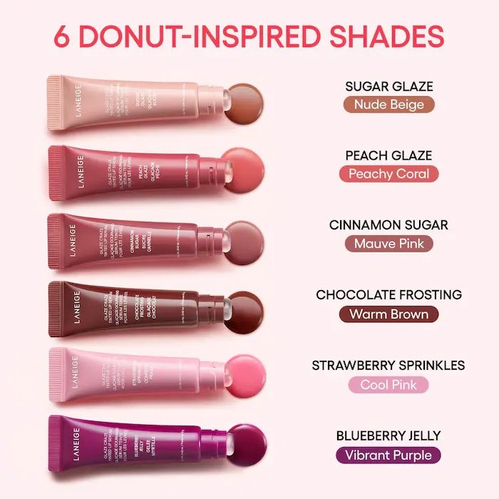 LANEIGE Glaze Craze Tinted Polypeptide Lip Serum Treatment