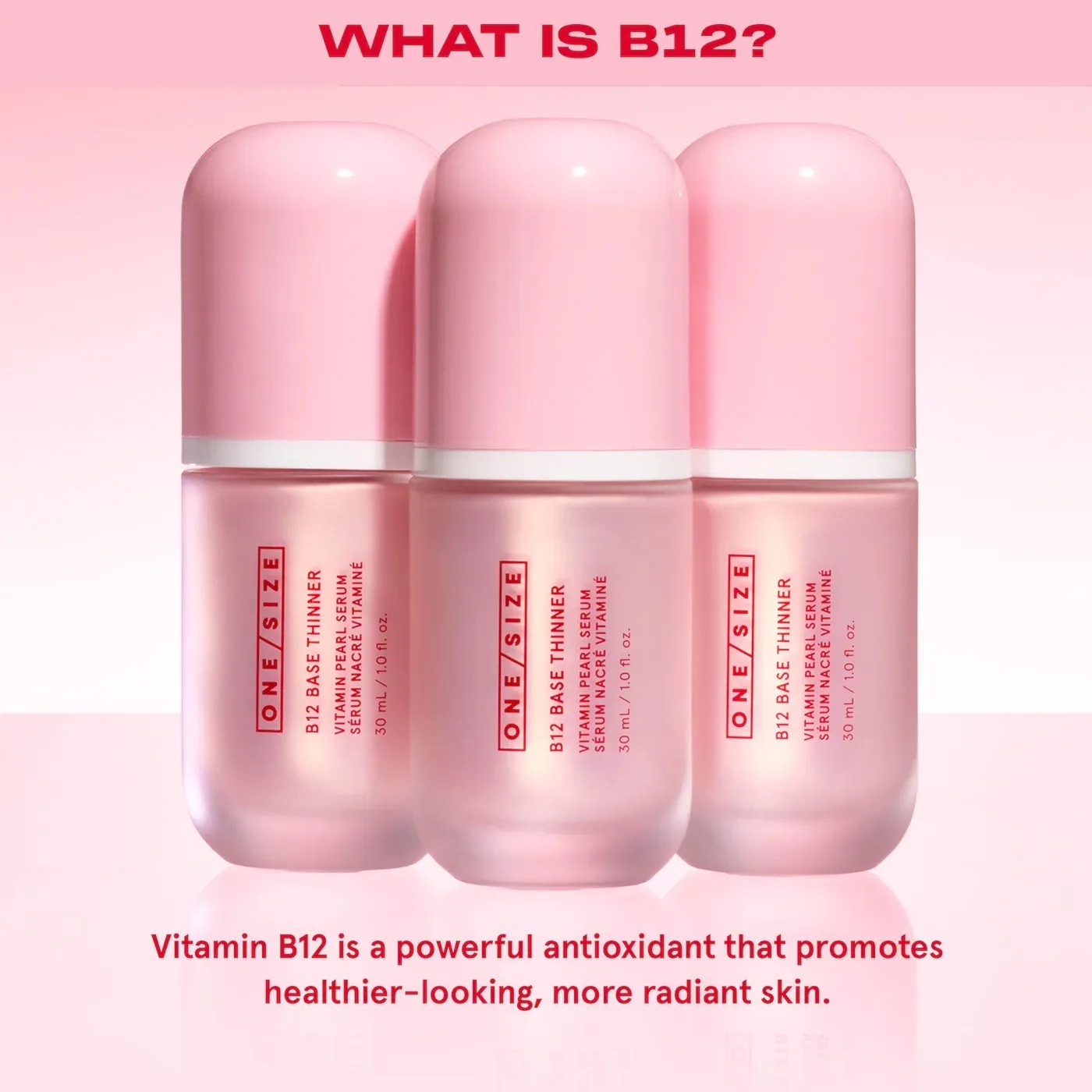 ONE/SIZE by Patrick Starrr B12 Base Thinner Luminous Vitamin Pearl Boosting Serum