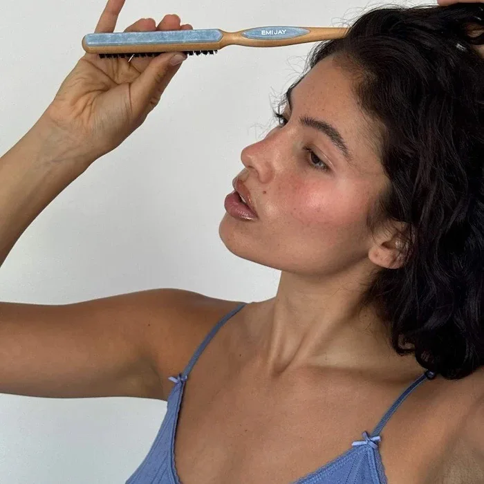 Emi Jay Styling Hair Brush in Blue Sugar