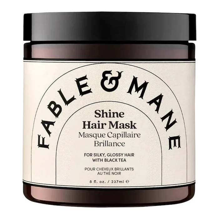 Fable & Mane Shine Hydrating Hair Mask for Fine to Medium Hair