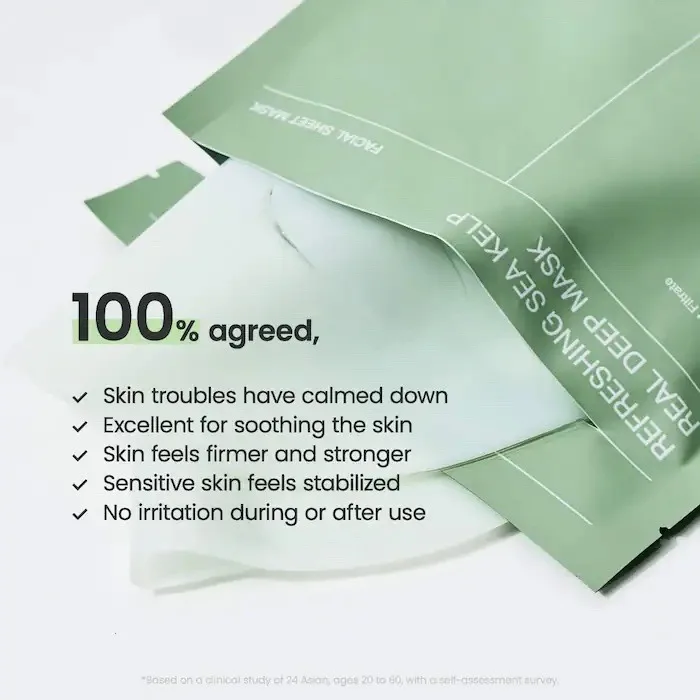 Biodance Refreshing Sea Kelp Real Deep Mask for Calming & Sebum Control