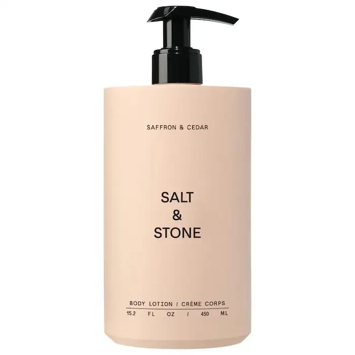 Salt & Stone Saffron & Cedar Body Lotion with Niacinamide