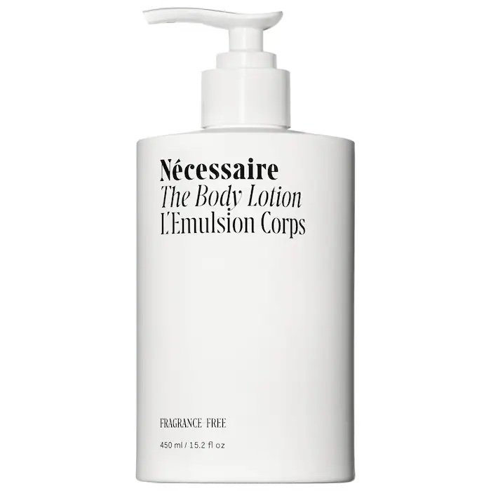 Nécessaire The Body Lotion Fragrance-Free – With 5 Peptides + 2.5% Niacinamide