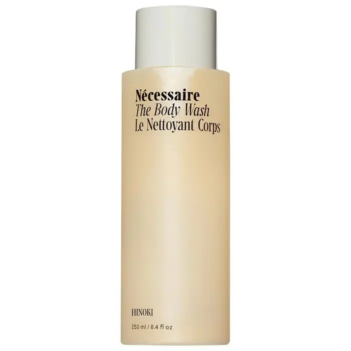 Nécessaire The Body Wash Hinoki – Treatment Softening Cleanse with AHA/BHA/PHA + Resveratrol